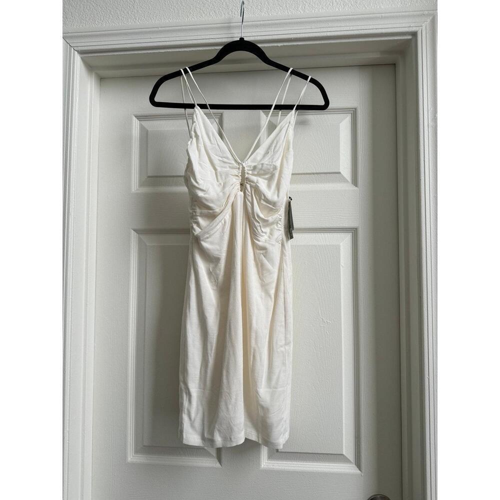 White strappy dress